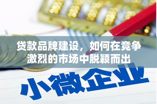 云阳贷款品牌建设，如何在竞争激烈的市场中脱颖而出