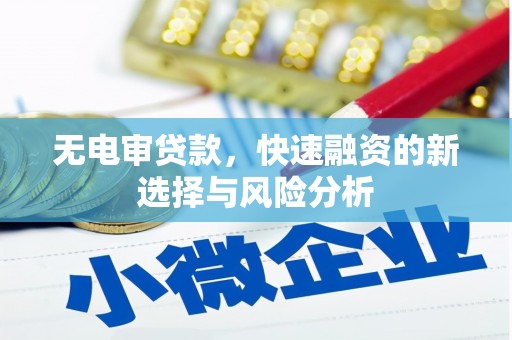 云阳无电审贷款，快速融资的新选择与风险分析
