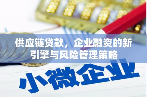 云阳供应链贷款，企业融资的新引擎与风险管理策略