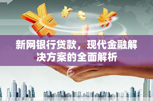 云阳新网银行贷款，现代金融解决方案的全面解析