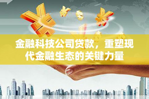 云阳金融科技公司贷款，重塑现代金融生态的关键力量