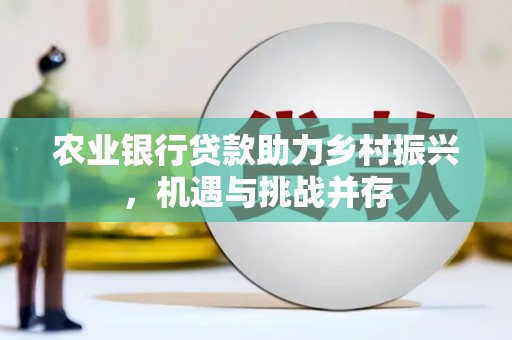 云阳农业银行贷款助力乡村振兴，机遇与挑战并存