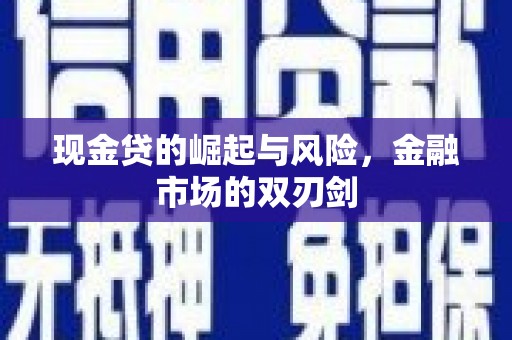 云阳现金贷的崛起与风险，金融市场的双刃剑