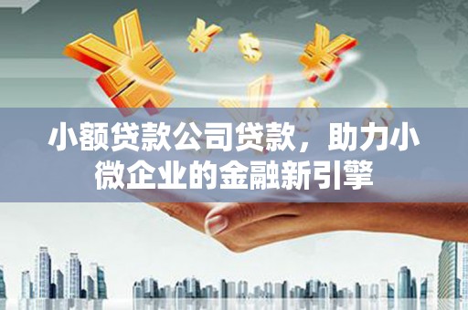 云阳小额贷款公司贷款，助力小微企业的金融新引擎