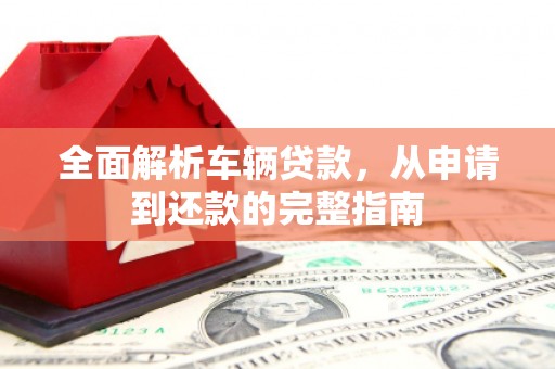云阳全面解析车辆贷款，从申请到还款的完整指南